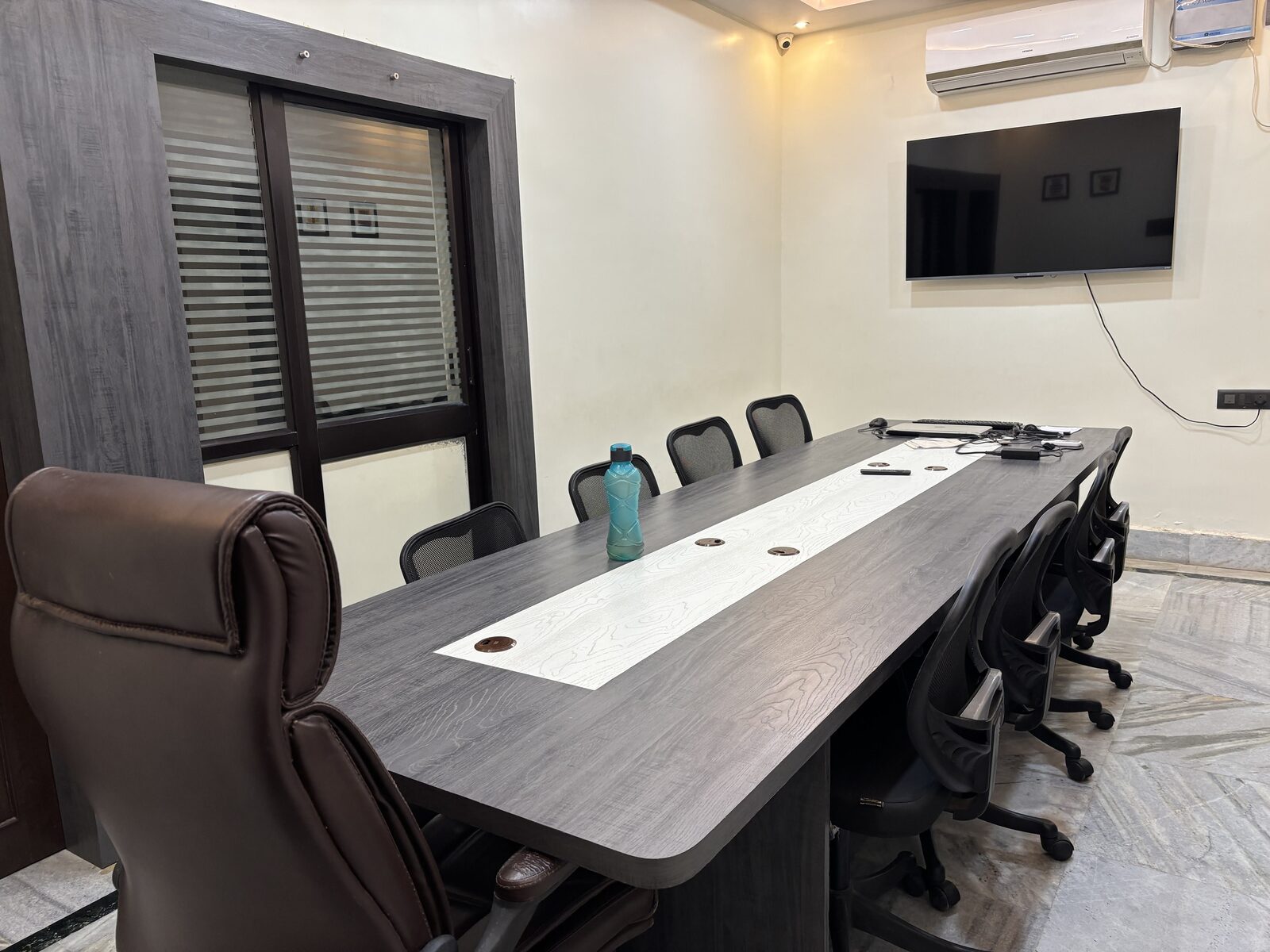 Conference room with executive seating